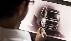 Při návrhu nového vozu Volvo FH kladli velký důraz na design a emoční stránku spojenou s tímto truckem