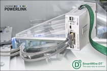Komunikační brána SmartWire-DT přenáší data z různých stanic do řadiče po sběrnici Powerlink.