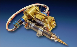 Navíjecí lano harpunového systému bude po ukotvení navinuto motorem na buben a další motor zajistí absorpci pohybů harpuny či modulu