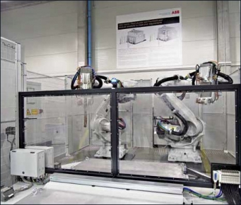 Ve Vestci u Prahy lze najít plně automatizované aplikace pro laserové svařování a dělení založené na průmyslových robotech firmy ABB