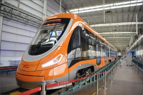 Snímek první čínské vodíkové tramvaje T27 oběhl internetovým světem.