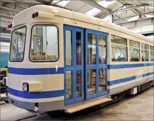Nedokončený vývoj španělské vodíkové tramvaje FEVE pro Valencii s výkonem 120 kW z roku 2012