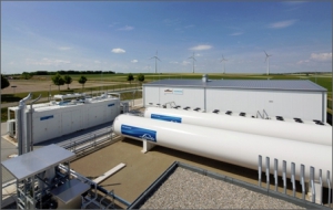 Vodíkové úložiště v Europarku, Mainz s kapacitou 6 MW