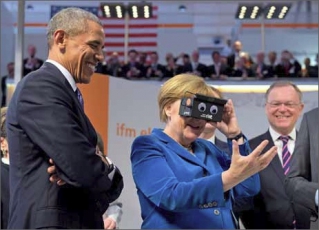 Barack Obama a Angela Merkelová přijeli do Hannoveru reprezentovat nejen své země, ale také dva rozdílné, nicméně vzájemně se doplňující přístupy k integrovanému průmyslu. Jejich cesty se nerozdělily ani ve virtuálním prostoru.