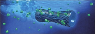 Grafenoví mikroboti odstraňují z vody těžké kovy