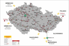 Nová vysokokapacitní trasa optické sítě Praha-Vídeň zlepší tranzitní přenosy dat