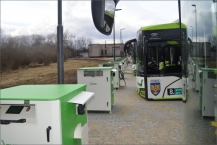 Nabíjecí stanice budou dodávat elektřinu pro 10 elektrobusů
