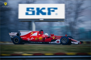 SKF podporuje závodníky týmu Scuderia Ferrari a Ducati i v roce 2017