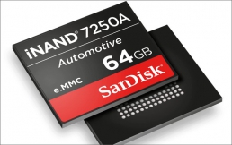 Western Digital uvádí úložiště iNAND 7250A SanDisk určené pro rostoucí potřeby automobilového průmyslu
