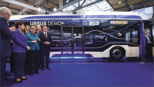 Polský výrobce autobusů Ursus představil svou hybridní novinku