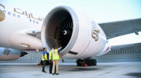 Emirates dokončuje pozemní testování motorů se 100% udržitelným leteckým palivem