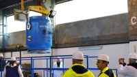 ÚJV Řež otestovala kontejner pro přepravu jaderného paliva z výzkumných reaktorů do USA