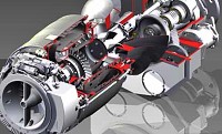 Návrh leteckého motoru od společnosti VZLÚ v prostředí Autodesk Inventor