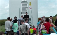 Větrné elektrárny přilákaly stovky návštěvníků