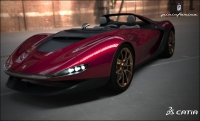 Pininfarina Sergio CATIA Creative Design - vizualizace