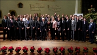 Společné foto laureátů Ceny Siemens 2012