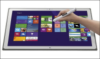 Tablet se dodává s unikátním elektronickým dotykovým perem Panasonic***, jehož ovládání je vysoce intuitivní a umožňuje volné kreslení, přidávání poznámek a psaní jako na papíře Tablet se dodává s unikátním elektronickým dotykovým perem Panasonic***, jehož ovládání je vysoce intuitivní a umožňuje volné kreslení, přidávání poznámek a psaní jako na papíře