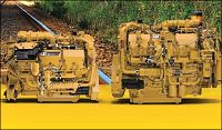 Nové lokomotivní motory Caterpillar