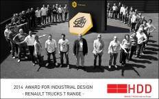 Ocenění za design nové modelové řady Renault Trucks