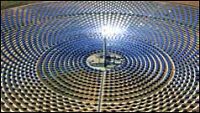 Největší evropská hybridní solární elektrárna Gemasolar nedaleko Sevilly