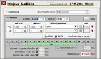 Ukázka interface připravovaného systému evidence docházky ERP systému PREMIER Ukázka interface připravovaného systému evidence docházky ERP systému PREMIER