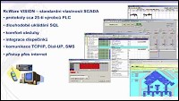 Ukázka rozsahu řídicího a správcovského systému DOMAT Contr. system