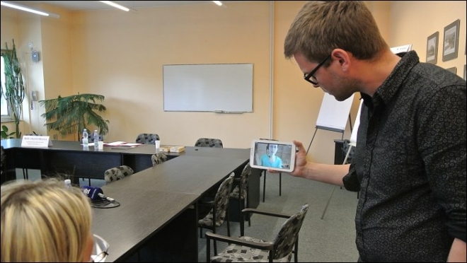 Ukázka online tlumočení v Krajské zdravotní v Ústí nad Labem