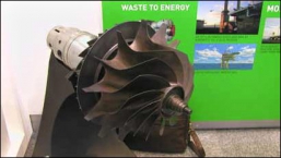 Oběžné kolo plynové turbíny OPRA po 58 000 provozních hodinách