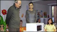 Jaderný fyzik Dr. George Egely na přednášce v Praze