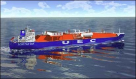 Tanker ECO STAR pojme až 85 000 m3 zkapalněného etanu