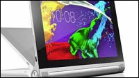 Pohled na tablet s naznačením možností využití vestavěné opěrky