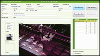 Terminál s tlačítky vytvořený parametrizací přímo v informačním systému.
