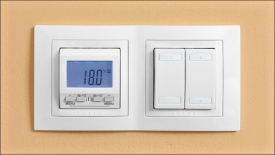 Tlačítka a termostat Unica