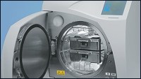 Parní sterilizátor STERIMAT PLUS® s objemem komory 25 litrů představuje zcela novou generaci malých parních sterilizátorů