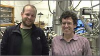 Felix Fischer (vlevo) a Mike Crommie