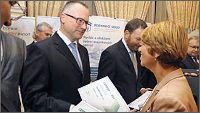 Ceny v kategoriích „Exportér roku 2014“ převzal za vedení firmy Petr Novotný, vedoucí úseku logistiky Bosch Diesel, s. r. o.