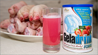 Denní dávka Geladrinku odpovídá 260 kilogramům tlačenky, vyplývá z analýzy zkušební laboratoře SVÚ Jihlava Denní dávka Geladrinku odpovídá 260 kilogramům tlačenky, vyplývá z analýzy zkušební laboratoře SVÚ Jihlava