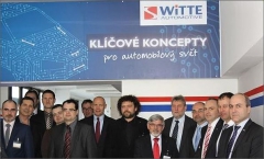 Slavnostního otevření nového vývojového střediska Witte Automotive se zúčastnili zástupci nejvyššího vedení skupiny Witte a jejího českého managementu, Západočeské univerzity, primátor města Plzně a zástupci Úřadu práce pro Plzeňský kraj. 