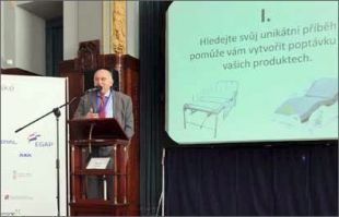 Zbyněk Frolík z Linet Group mohl účastníkům konference poskytnout několik zajímavých rad