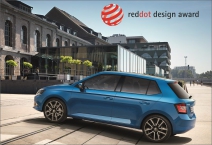 ŠKODA Fabia vyznamenána cenou ‚Red Dot Award’