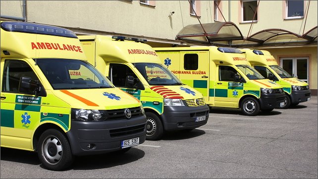 Jihočeští záchranáři získali sedm nových sanit