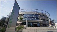 Oválná budova Středoevropského technologického institutu (CEITEC)