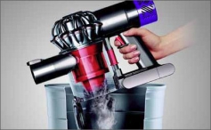 Rychlovyprázdnění akuvysávačů Dyson V-6 (Foto Dyson)
