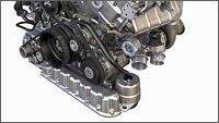 Nový motor 6.0 W12 TSI má kompaktní konstrukci díky uspořádání válců do W.