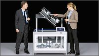 Model SupraHelix přenáší výrobky ve tvaru kroužků z jedné pracovní stanice do druhé