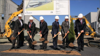 Slavnostní zahájení stavby při příležitosti rozšiřování výrobního závodu firmy Walter Maschinenbau GmbH v Kuřimi Slavnostní zahájení stavby při příležitosti rozšiřování výrobního závodu firmy Walter Maschinenbau GmbH v Kuřimi