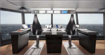 Pilotní kabina místo kapitánského můstku a kormidelny budoucích UAV plavidel
