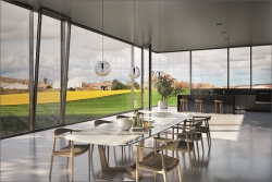Designové profily Schüco pro bezrámové prosklení fasád