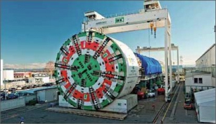 Největší tunelovací fréza světa EPB S-574