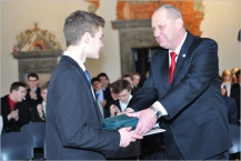 Nejlépe si s řešením všech úloh poradil Josef Tomeček, student Gymnázia a Střední odborné školy Slavičín